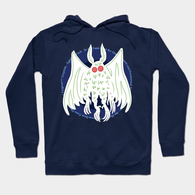 Mothman Hoodie by Ballyraven